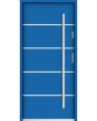 Sta Hunt - minimalist steel front door for modern home