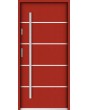 Sta Hunt - minimalist steel front door for modern home