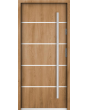 Sta Hunt - minimalist steel front door for modern home