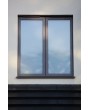 S68-D2 - Double casement aluminium window