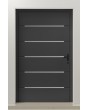 LIM Integra-inox - modern aluminium front door