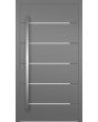 LIM Integra-inox - modern aluminium front door