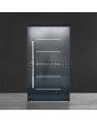 Anthracite modern aluminium front door