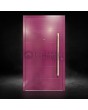 purple aluminium pivot entrance door