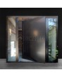 Pivot Integra door with left and right sidelight