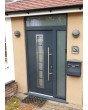 Fargo 12 steel door with right and top sidelight 
