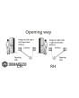 Plano EST LUX - contemporary inside door