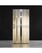 Blanched oak metal single front door for sale