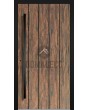 LIM WOODLINE 2 - entry door covered Tambora High Pressure Laminate wood imitation
