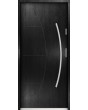 Linx - 1007x2030mm with frame (95cm door) black front door