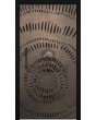 LIM M11 -  door with bronze texture of milled metal