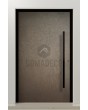 LIM M2 - Aluminium front door coated with liquid metal