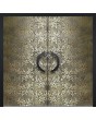 LIM M28 double - aluminium double door with with brass texture of milled metal