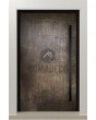 LIM M24 - aluminum hinged door with bronze liquid metal
