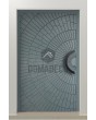 PIVOT M7 - aluminium pivot door with zinc liquid metal