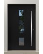 LIM Mors - exclusive modern aluminium door with unique design