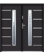 Sta Picard Double - stainless steel exterior double front door
