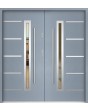 Sta Picard Double - stainless steel exterior double front door