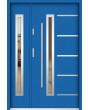 Sta Picard Duo - stainless steel front door with one side panel