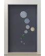 PIVOT 12E - Aluminum pivot door with with circular windows