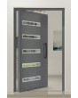 PIVOT 39 - aluminium prehung aluminium pivot door