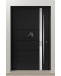 LIM 41 - aluminium front door with strip