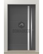 LIM 41 - aluminium front door with strip