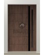 LIM 41 - aluminium front door with strip