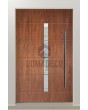 LIM AP16 - high performance modern aluminum entry door with glass