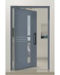 PIVOT Chip-B - aluminium modern pivot door