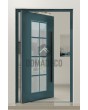 PIVOT CL06 - classically styled traditional aluminium pivot door with glass
