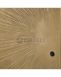 LIM M8 double - double aluminum front door with gold texture of milled metal