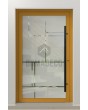 LIM Glass S - frosted main door with transparent motif
