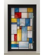 PIVOT SG1 - Stained Glass External Aluminium Pivot Door
