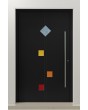LIM Tonel - matte finish aluminium hinged door