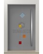 LIM Tonel - matte finish aluminium hinged door