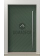 LIM V59 - prehung aluminium exterior door 