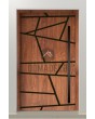 PIVOT W360 - modern aluminium pivot door with stripes