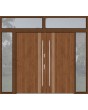 custom configuration - Fargo double door with left, right and top sidelights