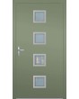 LIM AP08 - slim frame modern aluminum front door