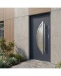 Anthracite security single door