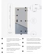 Sta Torres Double - contemporary double steel entry door