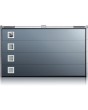 WIS E1R1 -  sectional automatic garage door 2743 mm x 2438 mm winchester