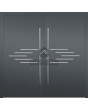 LIM Rapid double -  solid double aluminum exterior door
