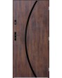 Sta Phoenix noir -  modern single front door