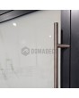 LIM Glass S12 - external frosted front door with transparent decor