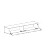 Seattle 7 - White contemporary entertainment center