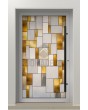 LIM SG2 -  Custom Stained Glass external aluminium hinged door