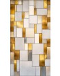 PIVOT SG2 - Custom Stained Glass external aluminium pivot door