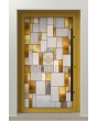 PIVOT SG2 - Custom Stained Glass external aluminium pivot door